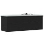 Caja de almacenamiento Negra de Roble 102x35x35 cm de Madera von , Aufbewahrungskisten - Ref: Foro24-868722, Preis: 76,01 €, ...