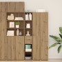 Alto armario Negro Roble 30x42,5x185 cm Madera elaborada | Foro24.es | Tu tienda online para hogar, jardín y más Foro24.es