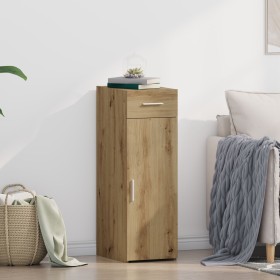 Aparador de madera de ingeniería roble artisan 30x42,5x93 cm by , Sideboards - Ref: Foro24-868750, Price: 75,76 €, Discount: %