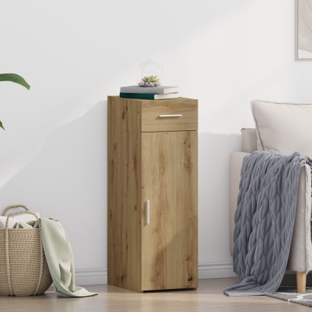 Aparador de madera de ingeniería roble artisan 30x42,5x93 cm by , Sideboards - Ref: Foro24-868750, Price: 75,76 €, Discount: %