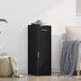 Aparador de madera de ingeniería roble negro 30x42,5x93 cm von , Sideboards - Ref: Foro24-868751, Preis: 79,96 €, Rabatt: %