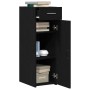 Aparador de madera de ingeniería roble negro 30x42,5x93 cm von , Sideboards - Ref: Foro24-868751, Preis: 79,96 €, Rabatt: %