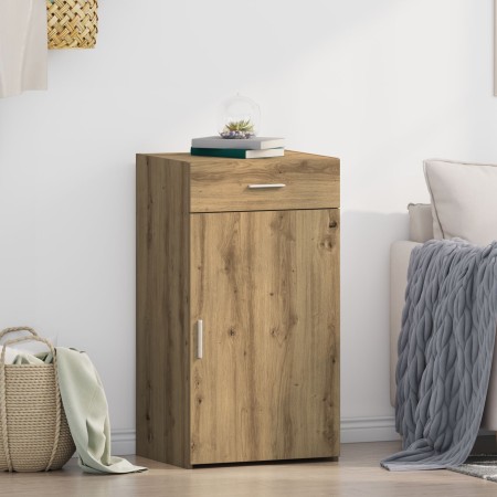 Aparador de madera de ingeniería roble artisan 30x42,5x93 cm von , Sideboards - Ref: Foro24-868760, Preis: 94,95 €, Rabatt: %