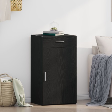 Aparador de madera de ingeniería roble negro 30x42,5x93 cm | Foro24.es | Tu tienda online para hogar, jardín y más Foro24.es