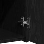 Aparador de madera de ingeniería roble negro 30x42,5x93 cm | Foro24.es | Tu tienda online para hogar, jardín y más Foro24.es