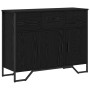 Aparador de Roble Negro 97x32.5x74.5 cm Madera MDF von , Sideboards - Ref: Foro24-868778, Preis: 133,89 €, Rabatt: %