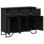 Aparador de Roble Negro 97x32.5x74.5 cm Madera MDF von , Sideboards - Ref: Foro24-868778, Preis: 133,89 €, Rabatt: %