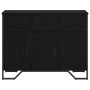 Aparador de Roble Negro 97x32.5x74.5 cm Madera MDF von , Sideboards - Ref: Foro24-868778, Preis: 133,89 €, Rabatt: %