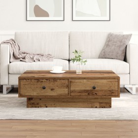 Mesa de Café Madera Antigua Madera Recuperada 90 x 90 x 28 cm von , Couchtisch - Ref: Foro24-868802, Preis: 122,00 €, Rabatt: %