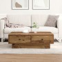 Mesa de Café Madera Antigua Madera Recuperada 90 x 90 x 28 cm by , Coffee table - Ref: Foro24-868802, Price: 122,00 €, Discou...