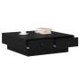Mesa de Café Roble Negro Madera elaborada 90 x 90 x 28 cm by , Coffee table - Ref: Foro24-868804, Price: 129,49 €, Discount: %