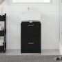 Gabinete de lavabo Roble Negro 40x37x59 cm MDF by , Bathroom furniture - Ref: Foro24-868814, Price: 75,71 €, Discount: %