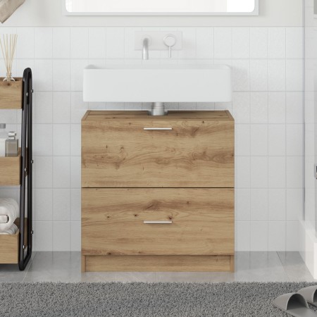 Gabinete de fregadero Roble artesanal 59x37x59 cm Madera elaborada | Foro24.es | Tu tienda online para hogar, jardín y más Foro24.es