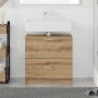 Gabinete de fregadero Roble artesanal 59x37x59 cm Madera elaborada | Foro24.es | Tu tienda online para hogar, jardín y más Foro24.es