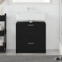 Mueble para lavabo Roble Negro 59x37x59 cm Madera Engineered by , Bathroom furniture - Ref: Foro24-868823, Price: 88,60 €, Di...