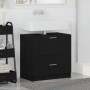 Mueble para lavabo Roble Negro 59x37x59 cm Madera Engineered by , Bathroom furniture - Ref: Foro24-868823, Price: 88,60 €, Di...