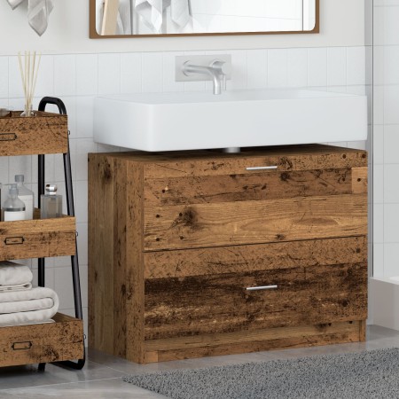 Gabinete de lavabo Madera Vieja 78x37x59 cm | Foro24.es | Tu tienda online para hogar, jardín y más Foro24.es