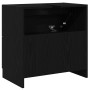 Mueble para lavabo Roble Negro 59x37x59 cm Madera Engineered by , Bathroom furniture - Ref: Foro24-868823, Price: 88,60 €, Di...