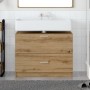 Gabinete de lavabo Roble Artesanal 78x37x59 cm Madera Engineered | Foro24.es | Tu tienda online para hogar, jardín y más Foro24.es