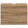 Gabinete de lavabo Roble Artesanal 78x37x59 cm Madera Engineered | Foro24.es | Tu tienda online para hogar, jardín y más Foro24.es
