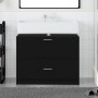Mueble de Lavabo Negro Roble 78x37x59 cm Madera Elaborada von , Badezimmermöbel - Ref: Foro24-868832, Preis: 103,59 €, Rabatt: %