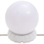 Tocador con espejo y luces LED madera de ingeniería envejecida von , Schlafzimmerkommoden - Ref: Foro24-868840, Preis: 121,91...