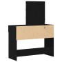 Tocador con espejo y luz LED madera de ingeniería roble negro von , Schlafzimmerkommoden - Ref: Foro24-868842, Preis: 125,49 ...