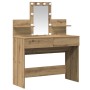 Tocador luz LED madera ingeniería roble artisan 100x40x130 cm | Foro24.es | Tu tienda online para hogar, jardín y más Foro24.es