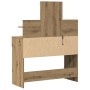 Tocador luz LED madera ingeniería roble artisan 100x40x130 cm | Foro24.es | Tu tienda online para hogar, jardín y más Foro24.es
