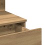 Tocador luz LED madera ingeniería roble artisan 100x40x130 cm | Foro24.es | Tu tienda online para hogar, jardín y más Foro24.es