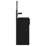 Tocador luz con LED madera ingeniería roble negro 100x40x130 cm de , Tocadores para dormitorios - Ref: Foro24-868852, Precio:...