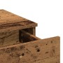 Mesa de tocador con LED Madera Vieja 100x40x120 cm by , Bedroom Dressers - Ref: Foro24-868860, Price: 131,70 €, Discount: %