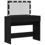 Tocador con LED roble negro 100x40x120 cm | Foro24.es | Tu tienda online para hogar, jardín y más Foro24.es