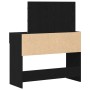Tocador con LED roble negro 100x40x120 cm | Foro24.es | Tu tienda online para hogar, jardín y más Foro24.es