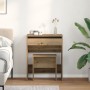 Tocador con espejo de madera de ingeniería roble artisan | Foro24.es | Tu tienda online para hogar, jardín y más Foro24.es