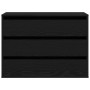 Esquina de Cajones Negro Roble 80x41x58 cm Madera Elaborada by , Drawers - Ref: Foro24-868902, Price: 109,26 €, Discount: %