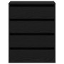 Cajonera de madera de ingeniería roble negro 60x41x76 cm by , Drawers - Ref: Foro24-868922, Price: 100,12 €, Discount: %