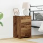 Armario de Noche con Luces LED Madera Vieja Madera de Ingeniería von , Nachttische - Ref: Foro24-868930, Preis: 74,74 €, Raba...