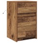 Armario de Noche con Luces LED Madera Vieja Madera de Ingeniería von , Nachttische - Ref: Foro24-868930, Preis: 74,74 €, Raba...