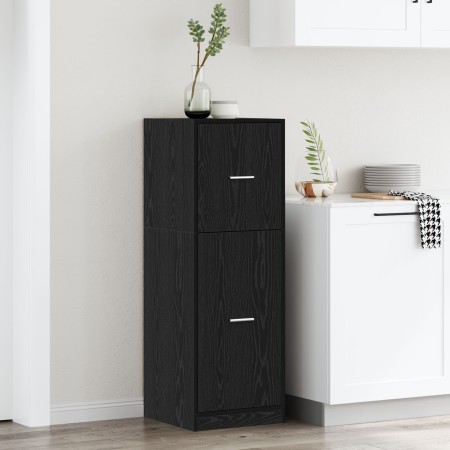 Armario de boticario Negro Roble 40x41x118 cm Madera Ingeniada | Foro24.es | Tu tienda online para hogar, jardín y más Foro24.es