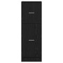 Armario de boticario Negro Roble 40x41x118 cm Madera Ingeniada | Foro24.es | Tu tienda online para hogar, jardín y más Foro24.es