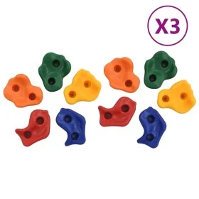 Climbing holds 30 pieces PE multicolor by vidaXL, Climbing - Ref: Foro24-3094304, Price: 65,86 €, Discount: %
