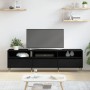 Cabinet para TV Roble Negro 150x30x44.5 cm Madera Elaborada | Foro24.es | Tu tienda online para hogar, jardín y más Foro24.es