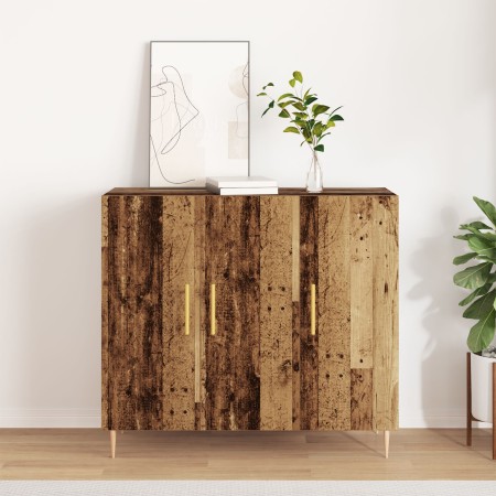 Aparador en Madera Vieja, 90x34x80 cm, Hecho de Madera Sólida | Foro24.es | Tu tienda online para hogar, jardín y más Foro24.es