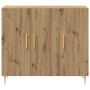 Aparador de madera de ingeniería roble artisan 90x34x80 cm | Foro24.es | Tu tienda online para hogar, jardín y más Foro24.es