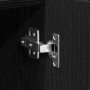 Aparador Negro de Roble 90x34x80 cm de  en Madera Contrachapada | Foro24.es | Tu tienda online para hogar, jardín y más Foro24.es