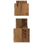 Estanterías de pared 2 pcs Madera antigua 80x16x14 cm Madera de ingeniería by , Shelves and shelves - Ref: Foro24-869085, Pri...