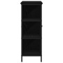 Aparador Negro Roble 70x30x80 cm Madera Elaborada | Foro24.es | Tu tienda online para hogar, jardín y más Foro24.es