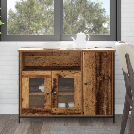 Consola de Madera Vieja 100x35x75 cm de Madera Ingenierizada de , Aparadores - Ref: Foro24-869091, Precio: 105,16 €, Descuent...