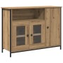 Aparador Artisan Roble 100x35x75 cm Madera Elaborada de , Aparadores - Ref: Foro24-869092, Precio: 105,28 €, Descuento: %